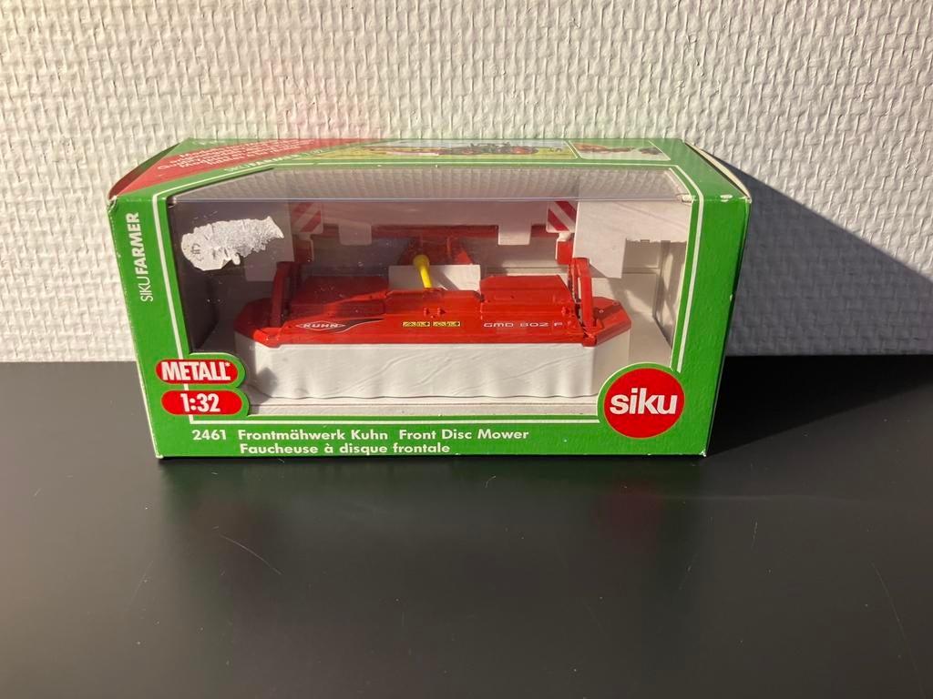 kuhn frontmaaier siku 1:32, Ophalen of Verzenden, Zo goed als nieuw, Tractor of Landbouw, SIKU