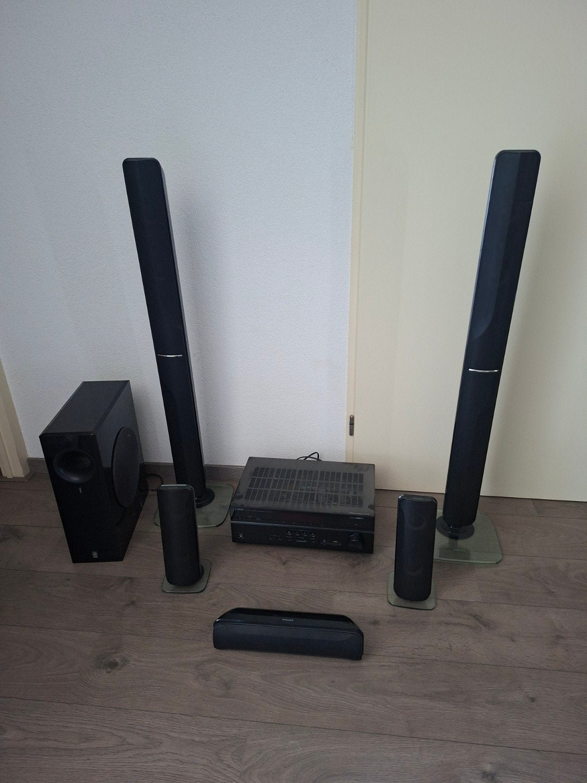 Yamaha HTR-4067 AV versterker met 5.1 Luidsprekerset, Ophalen of Verzenden, Gebruikt, Yamaha