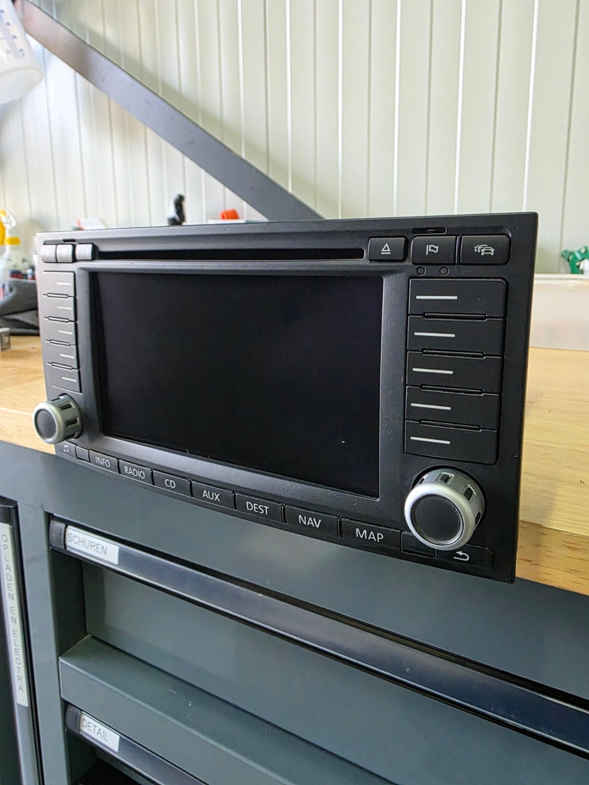 Volkswagen transporter mfd2 dvd Navigatiesysteem - Zo goed a, Ophalen, Zo goed als nieuw