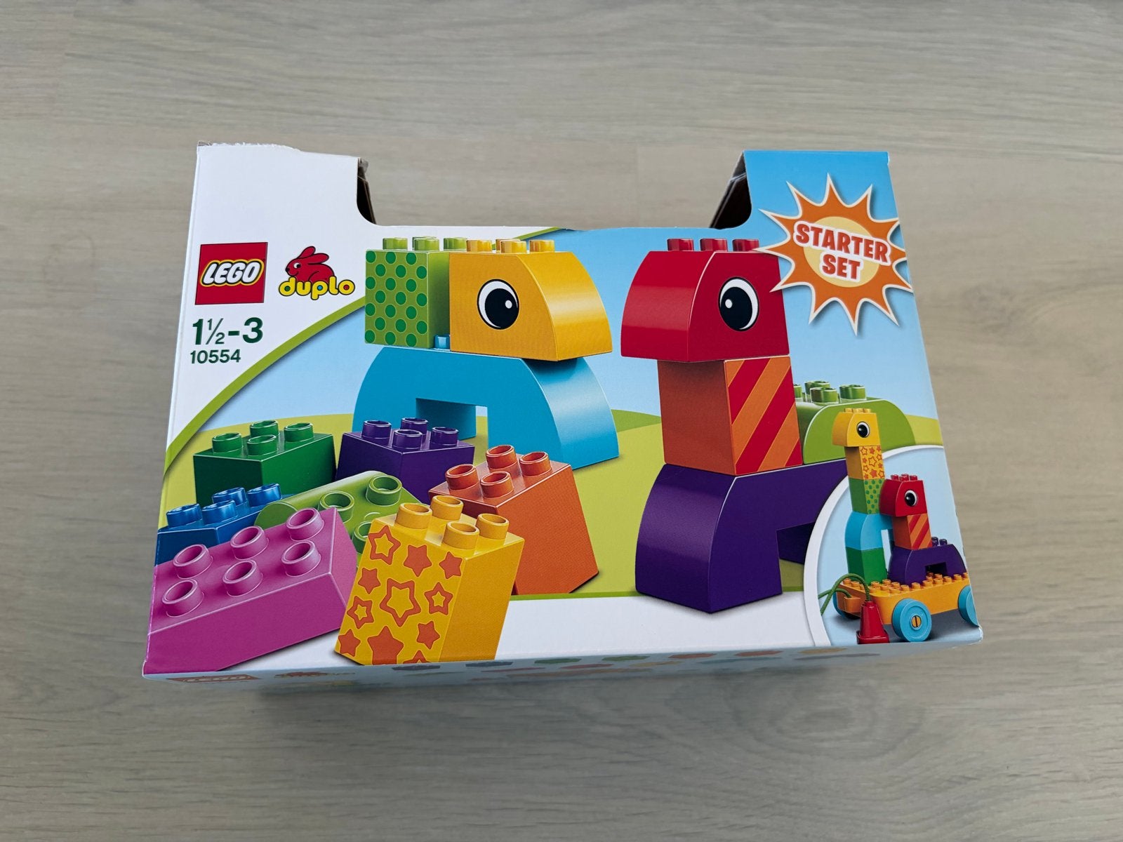 Lego Duplo Starter Set 10554 - compleet in doos, Ophalen of Verzenden, Zo goed als nieuw, Duplo, Inclusief doos