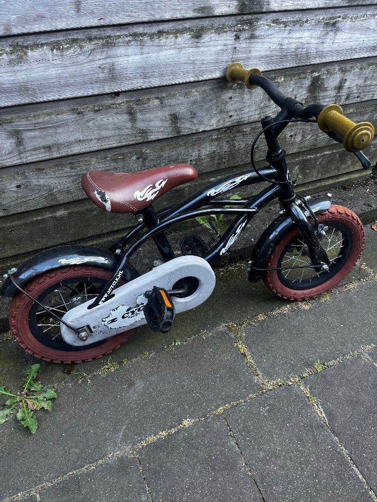 Kinderfiets 12 inch, Terugtraprem, Gebruikt, Minder dan 16 inch, Ophalen