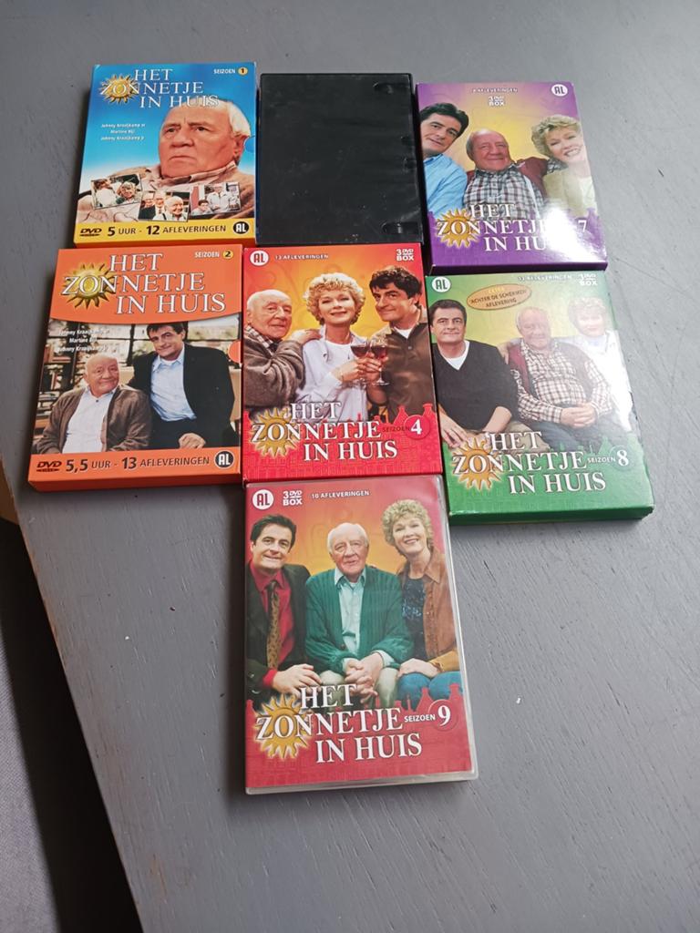 Het Zonnetje in Huis DVD's - Deel 1,2,3,4,7,8,9, Cd's en Dvd's, Dvd's | Tv en Series, Alle leeftijden, Ophalen, Gebruikt, Komedie