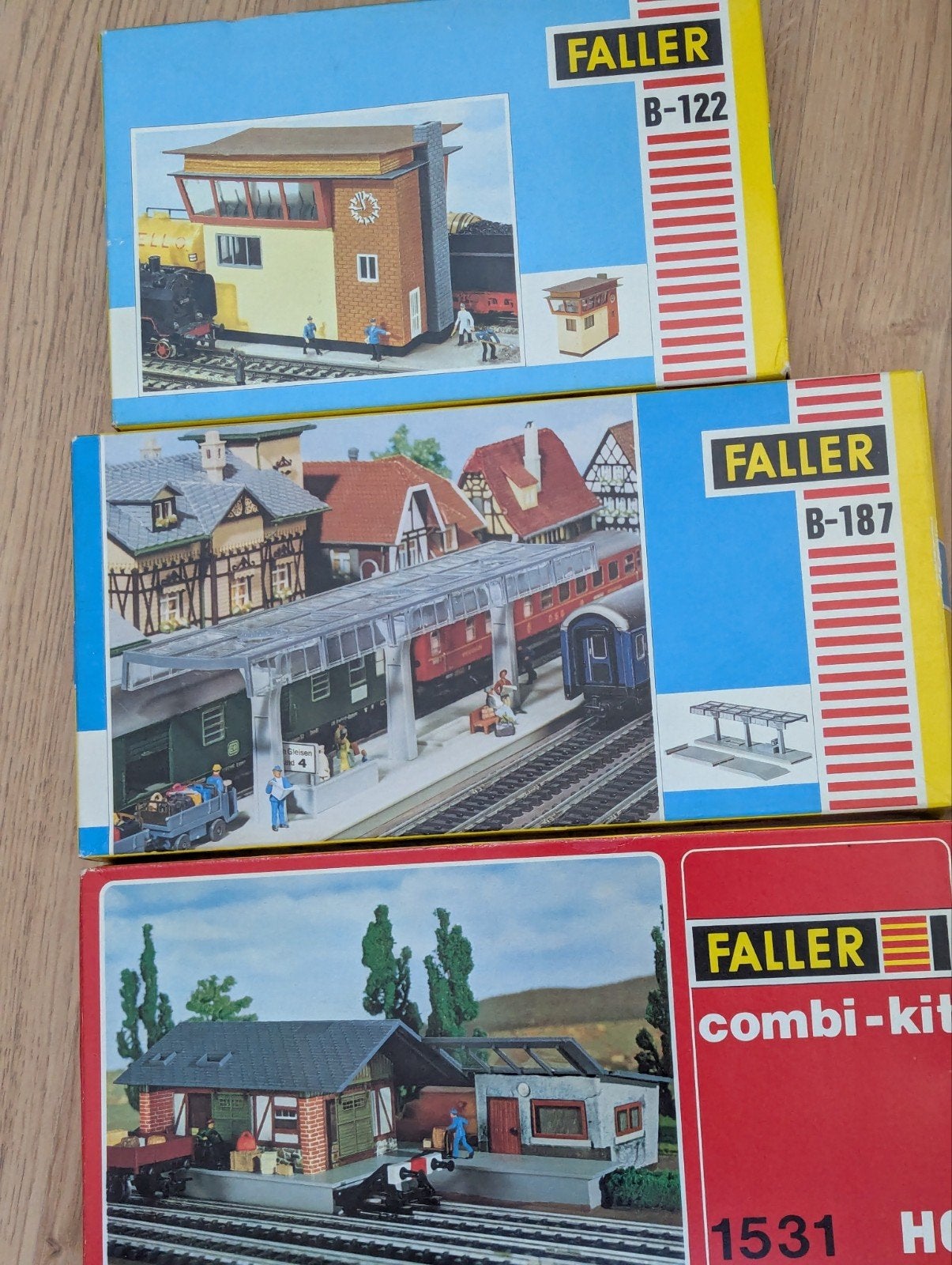 Faller h0 Vintage bouwpakketten, Overige merken, Gelijkstroom of Wisselstroom, Brug, Tunnel of Gebouw, Nieuw