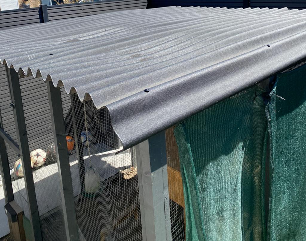 Buitenren voor kippen/bouwmaterialen, Dieren en Toebehoren, Ophalen, Gebruikt, Kippenhok of Kippenren