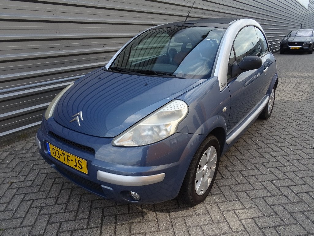 Citroën C3 1.4 I Pluriel 2006 Leder CruiseCont APK aug. 2027, Auto's, Voorwielaandrijving, 15 km/l, 1360 cc, 49 €/maand