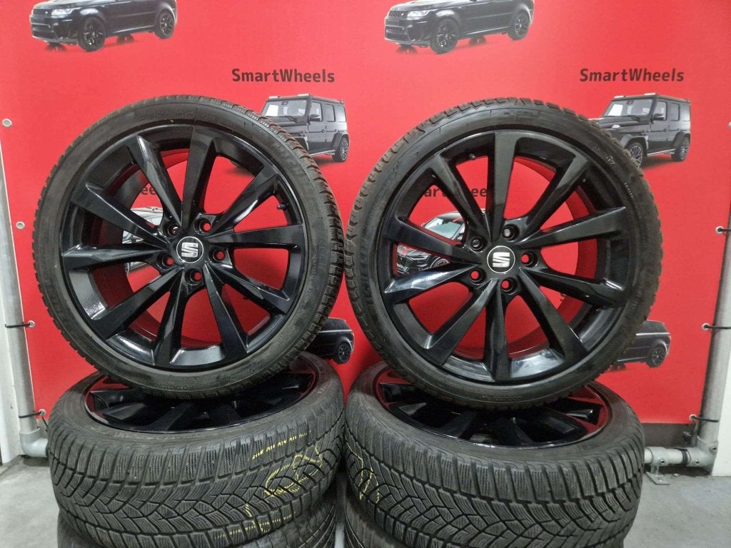 18 inch ORIGINEEL SEAT LEON FR VELGEN EN BANDEN, Auto-onderdelen, Niet ingevuld, 18 inch, Banden en Velgen, Niet ingevuld
