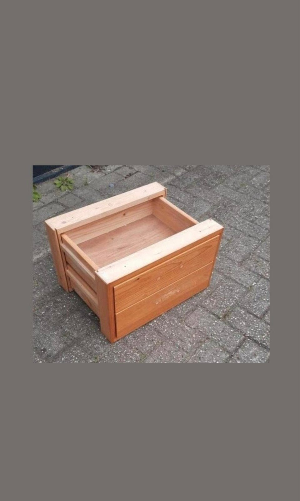 Unieke Ladeblokken Lundia 50 breed 29 cm hoog, Minder dan 30 cm, Rond, By-henk, Info@by-henk.nl