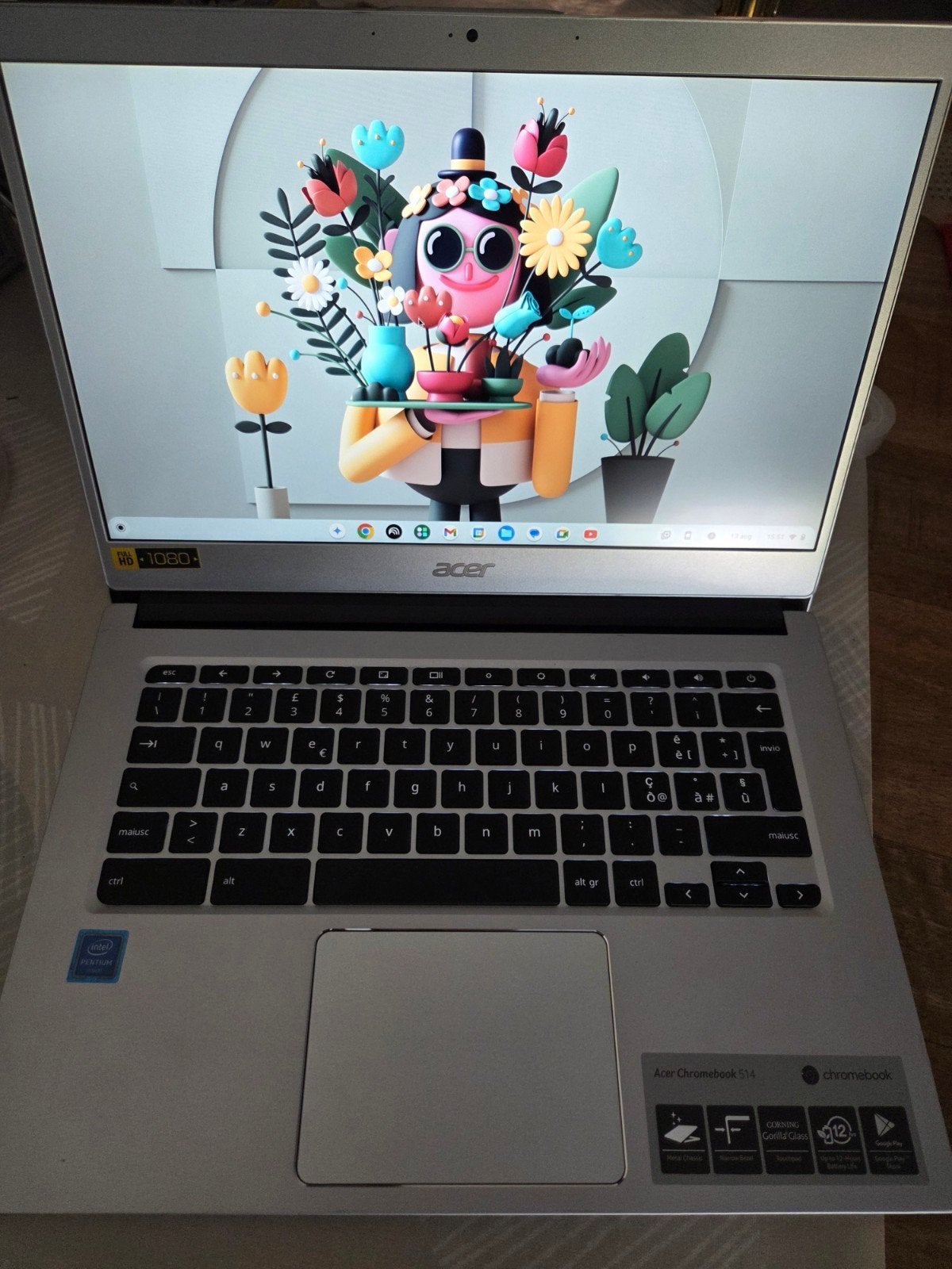 Acer Chromebook 514 - Lichtgewicht en Krachtig, 14 inch, 4 GB of minder, Qwerty, Ophalen of Verzenden