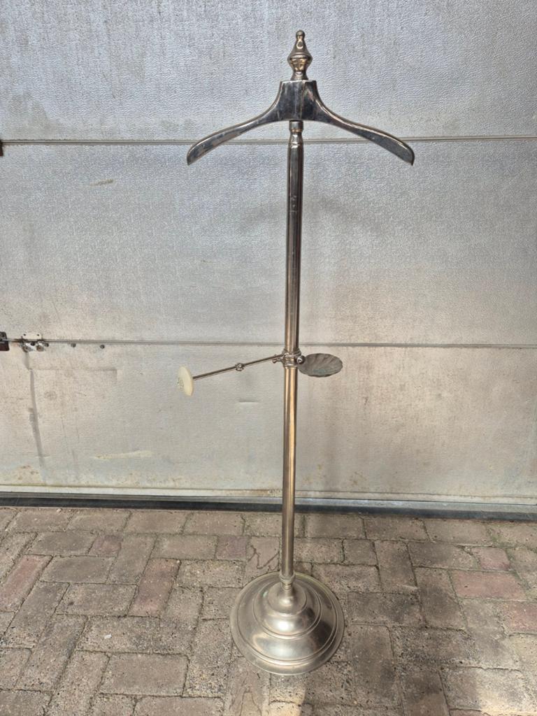 Verchroomde dressboy - Kledingstandaard, Gebruikt, 100 tot 150 cm, Onbekend, Ophalen of Verzenden