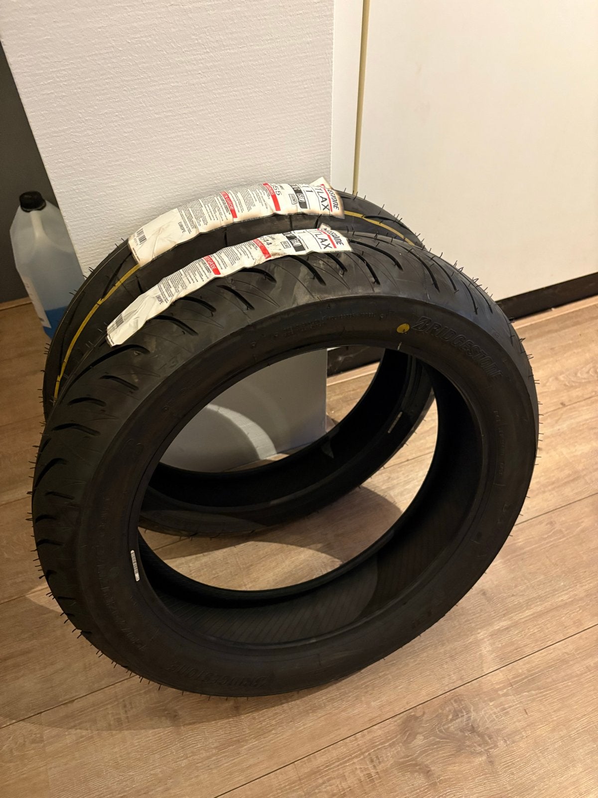 Nieuwe Bridgestone Motorbanden Set, Ophalen, Nieuw