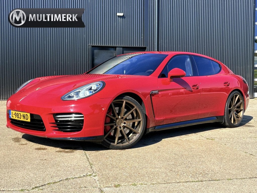 Porsche Panamera 4.8 GTS 441 PK | VOL UITGEVOERD | VOSSEN FO, Auto's, Porsche, Automaat, Euro 5, Gebruikt, 8 cilinders