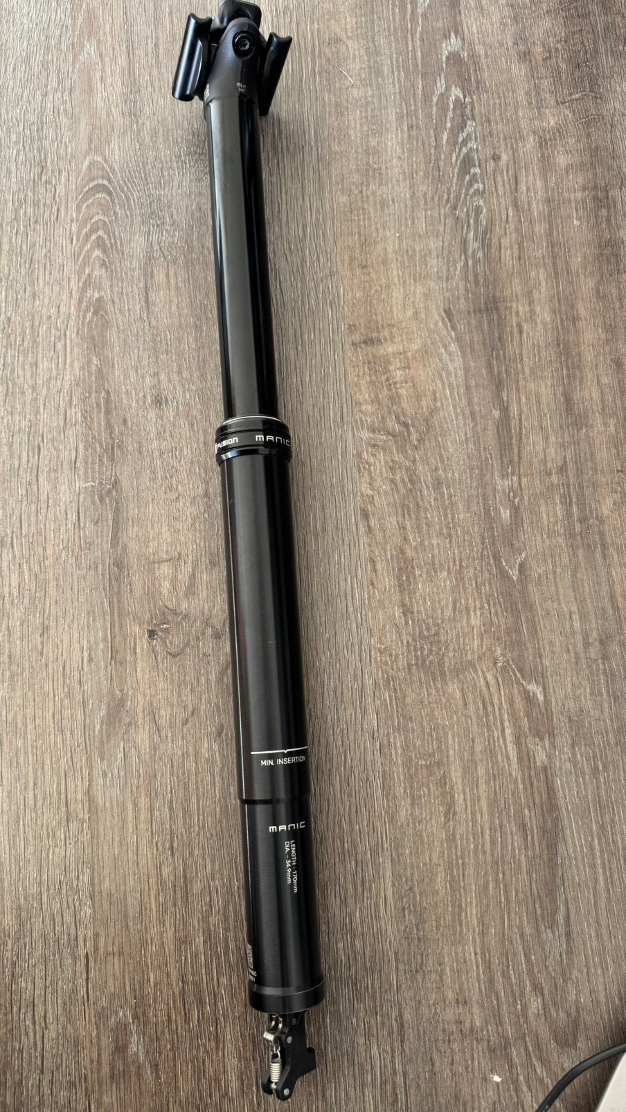 Fusion X Manic 170mm Dropper post, Ophalen of Verzenden, Zo goed als nieuw