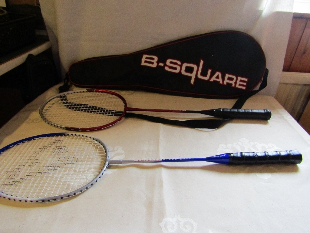 Badminton racket, Sport en Fitness, Badminton, Ophalen, Zo goed als nieuw, Racket(s)