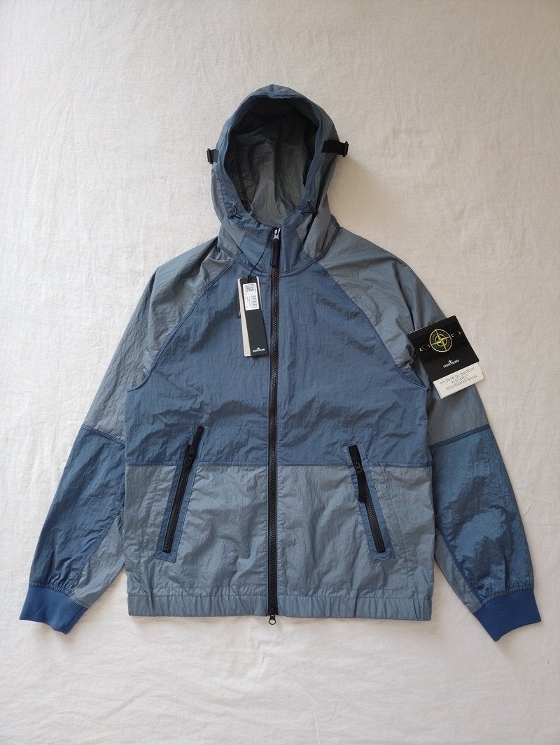Stone Island Nylon Metal Watro-TC Regenerated Nylon Jas, Kleding | Heren, Ophalen of Verzenden, Nieuw, Maat 48/50 (M), Blauw