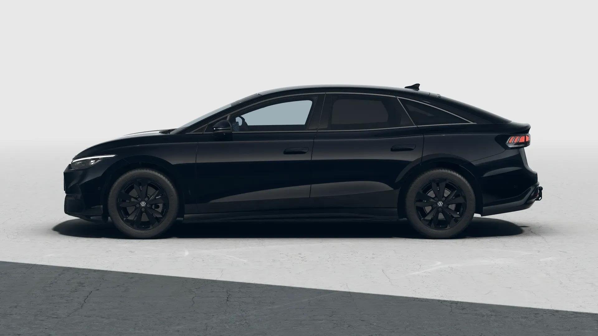 Volkswagen ID.7 286pk Limited Edition Plus 77 kWh | Trekhaak, Auto's, Automaat, 12 maanden, Zwart, Zwart