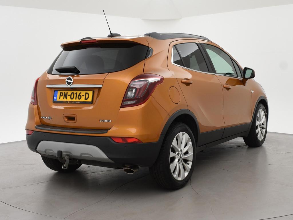 Opel Mokka X 1.4 TURBO 140 PK 4X4 4WD INNOVATION + TREKHAAK, Auto's, Opel, 1345 kg, Gebruikt, Euro 6, Bruin