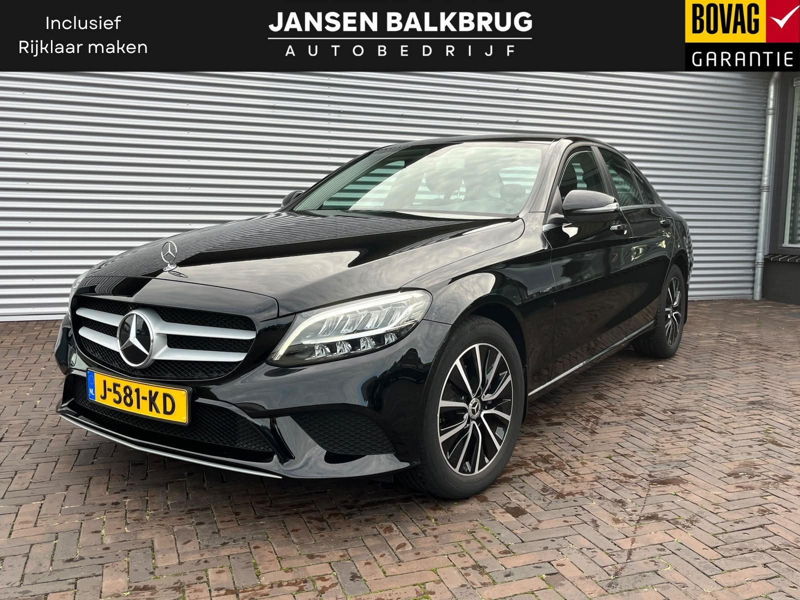 Mercedes-Benz C-Klasse 180 Advantage Pack UNIEK LAGE KM!, Auto's, 12 maanden, Gebruikt, Zwart, 1595 cc