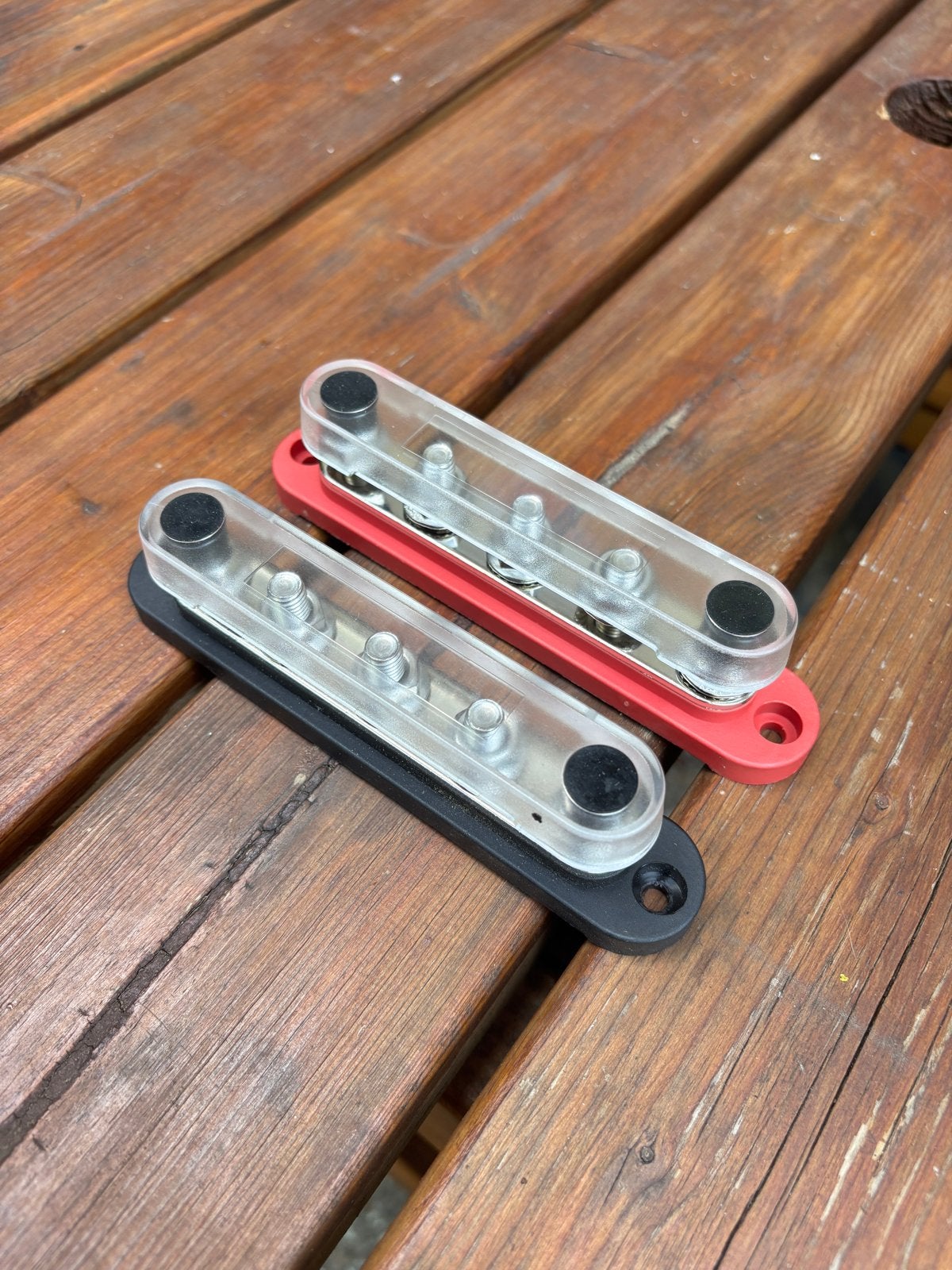 Busbar 150A 5xM8 12v 24v 48v voor boot of camper, Caravans en Kamperen, Camper-accessoires, Zo goed als nieuw, Ophalen of Verzenden