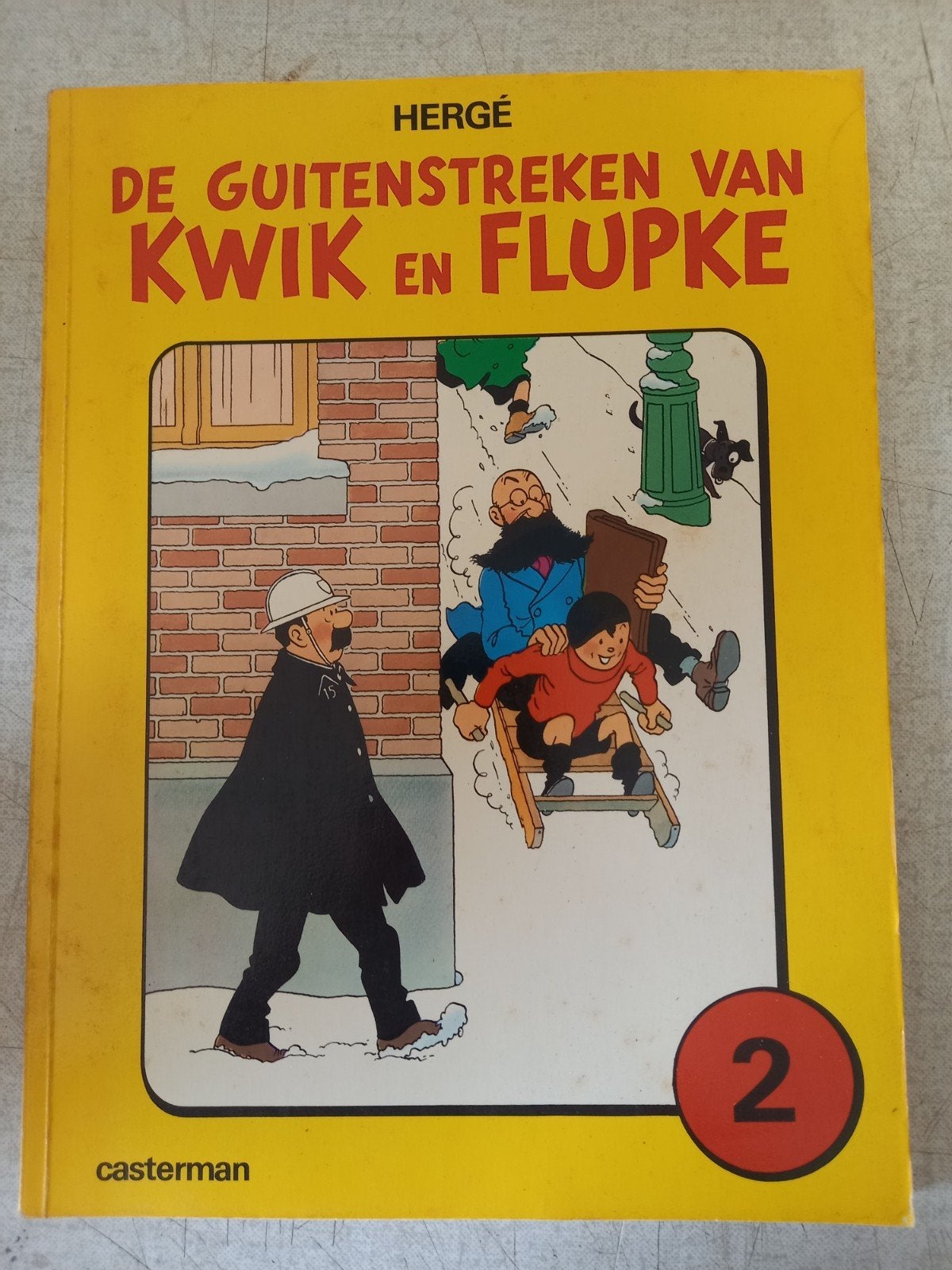 De Guitenstreken van Kwik en Flupke - Deel 2, Boeken, Eén stripboek, Ophalen of Verzenden, Gelezen
