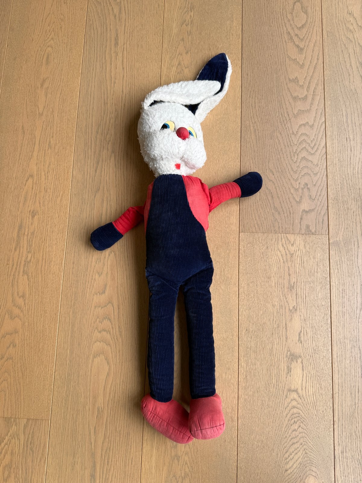 Vintage Bobo knuffel uit de late jaren '70 - Uniek verzamelo, Gebruikt, Overige merken, Overige karakters, Konijn