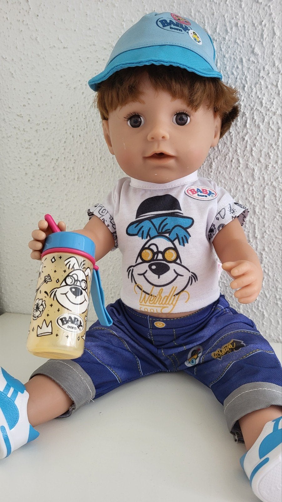 Baby Born Soft Touch Broertje Grote Broer Babyborn.

Als Nie, Ophalen of Verzenden, Zo goed als nieuw, Meisje