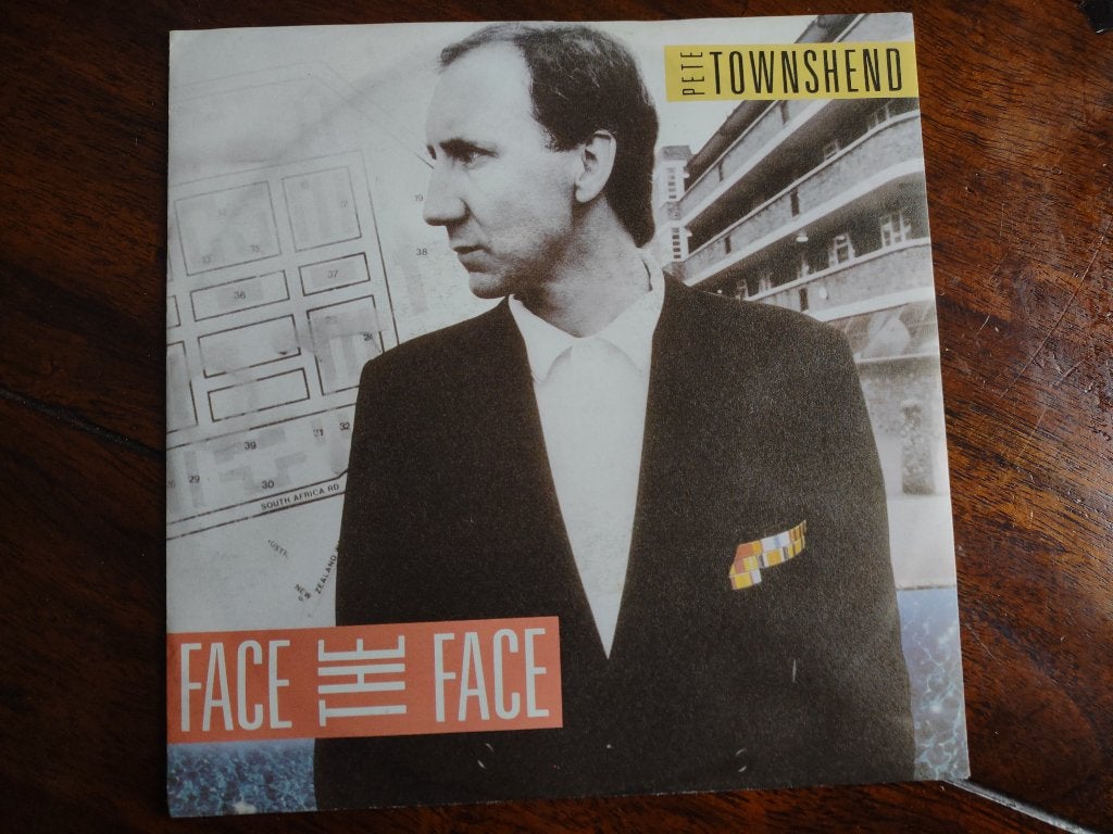 Single - Pete Townshend - Face the face, Cd's en Dvd's, Ophalen of Verzenden, Zo goed als nieuw, Pop