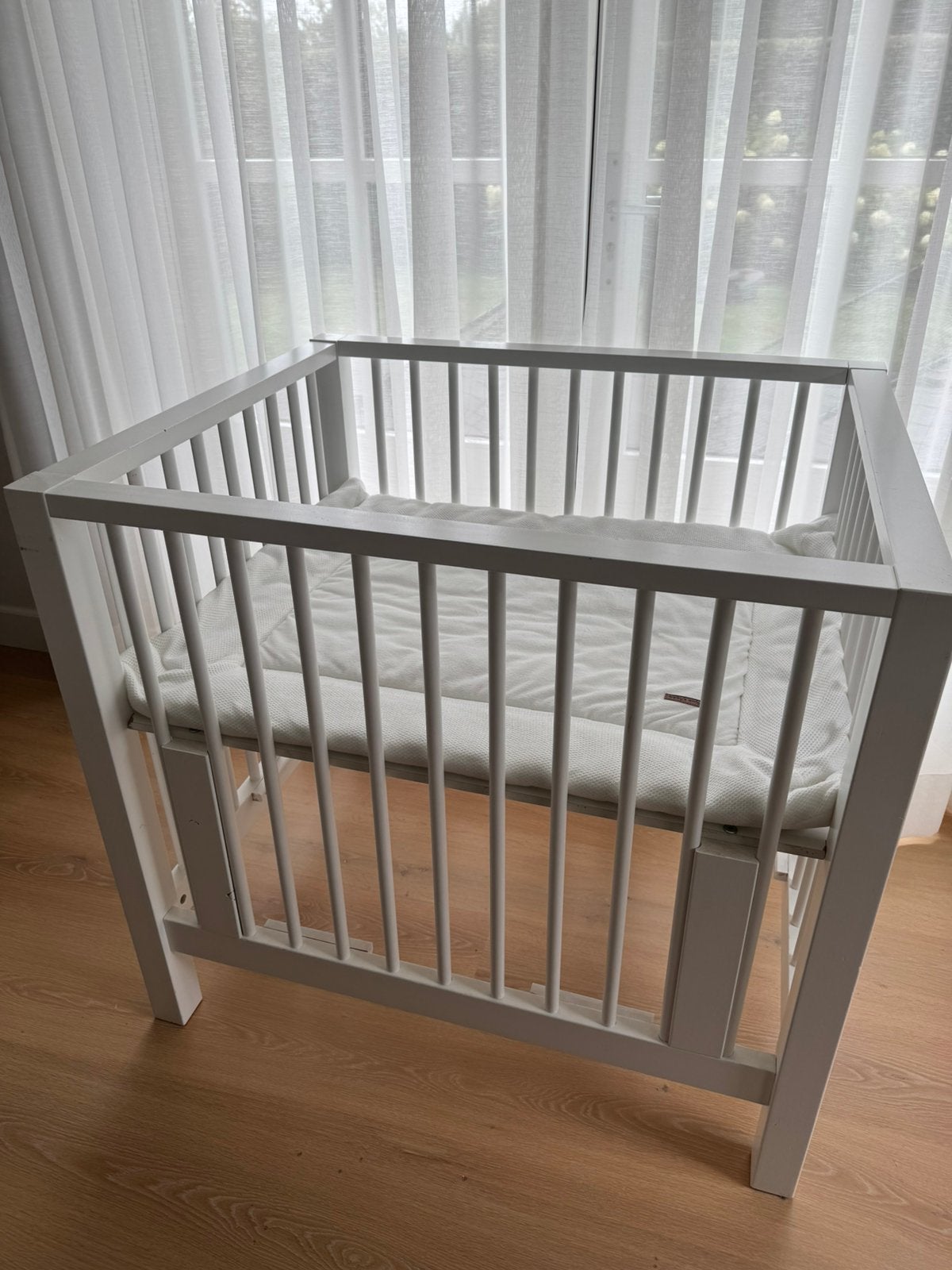 Box incl boxkleed baby’s only, Kinderen en Baby's, Boxen, Ophalen, Zo goed als nieuw, Rechthoekig, In hoogte verstelbaar