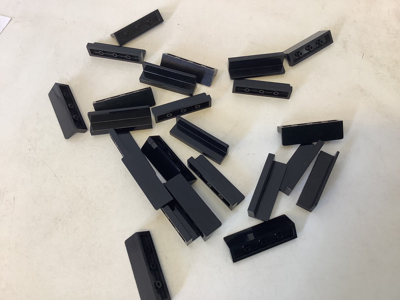Lego paneel 1x4x1 zwart, Ophalen of Verzenden, Gebruikt, Losse stenen, Lego