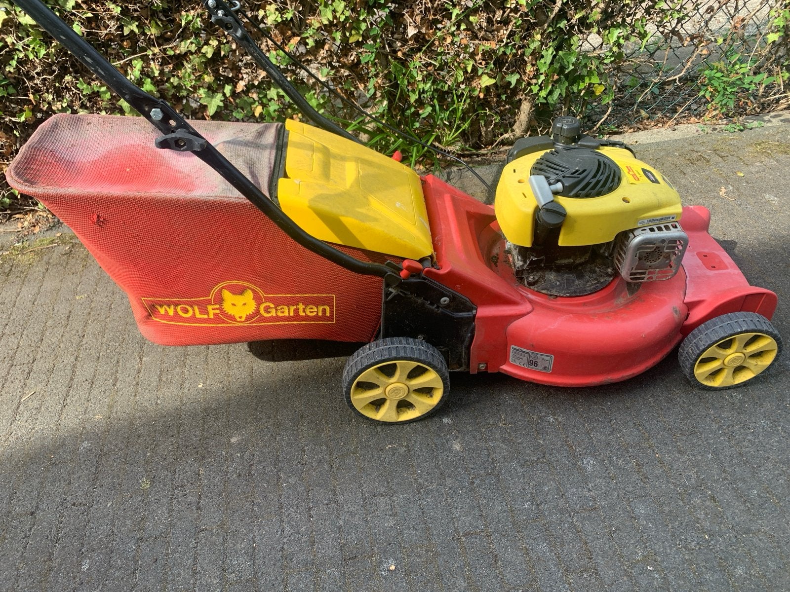 Wolf Garten S 4600 Benzine Grasmaaier - Onderhoud Nodig, Tuin en Terras, Grasmaaiers, Gebruikt, Benzine-grasmaaier, 40 t/m 49 cm