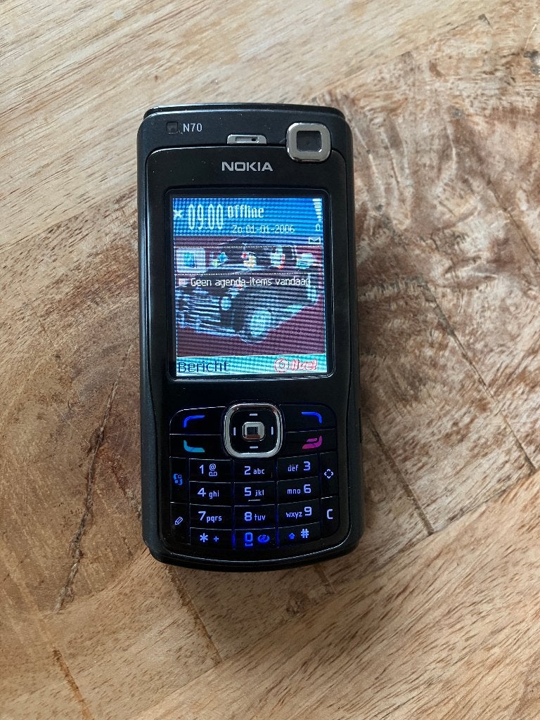 Nokia N70, Ophalen of Verzenden, Geen camera, Zwart