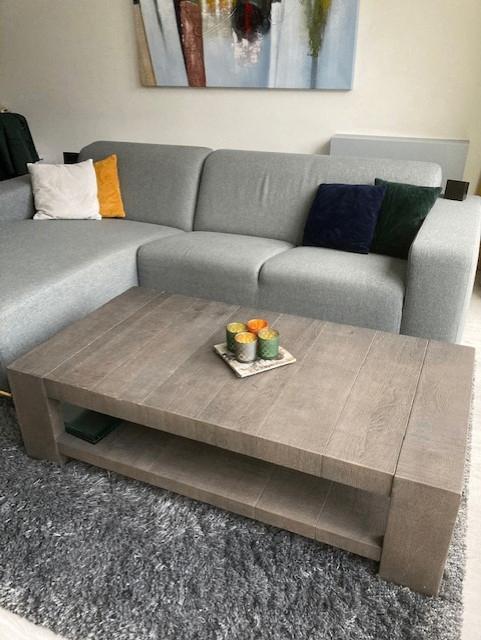 Prachtige Henders & Hazel salontafel, Ophalen, Gebruikt, 100 tot 150 cm, 50 tot 100 cm