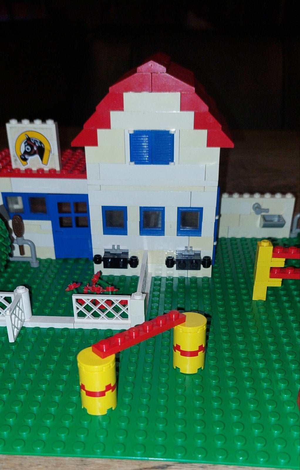Lego set 6379 Paardenstal met doos en instructies, Ophalen of Verzenden, Gebruikt