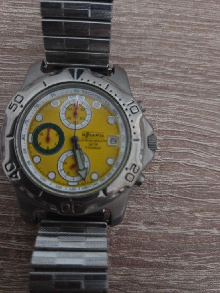 polshorloge rodania titanium, Ophalen of Verzenden, Overige materialen, Overige materialen, Overige merken