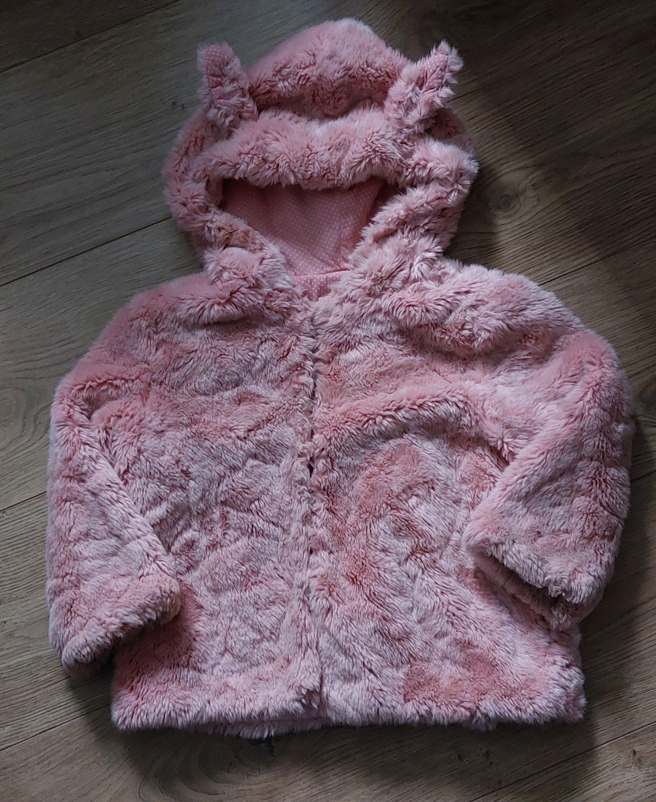 monsoon jas roze heerlijk zacht maat 92 98, Ophalen of Verzenden, Monsoon, Meisje, Jas