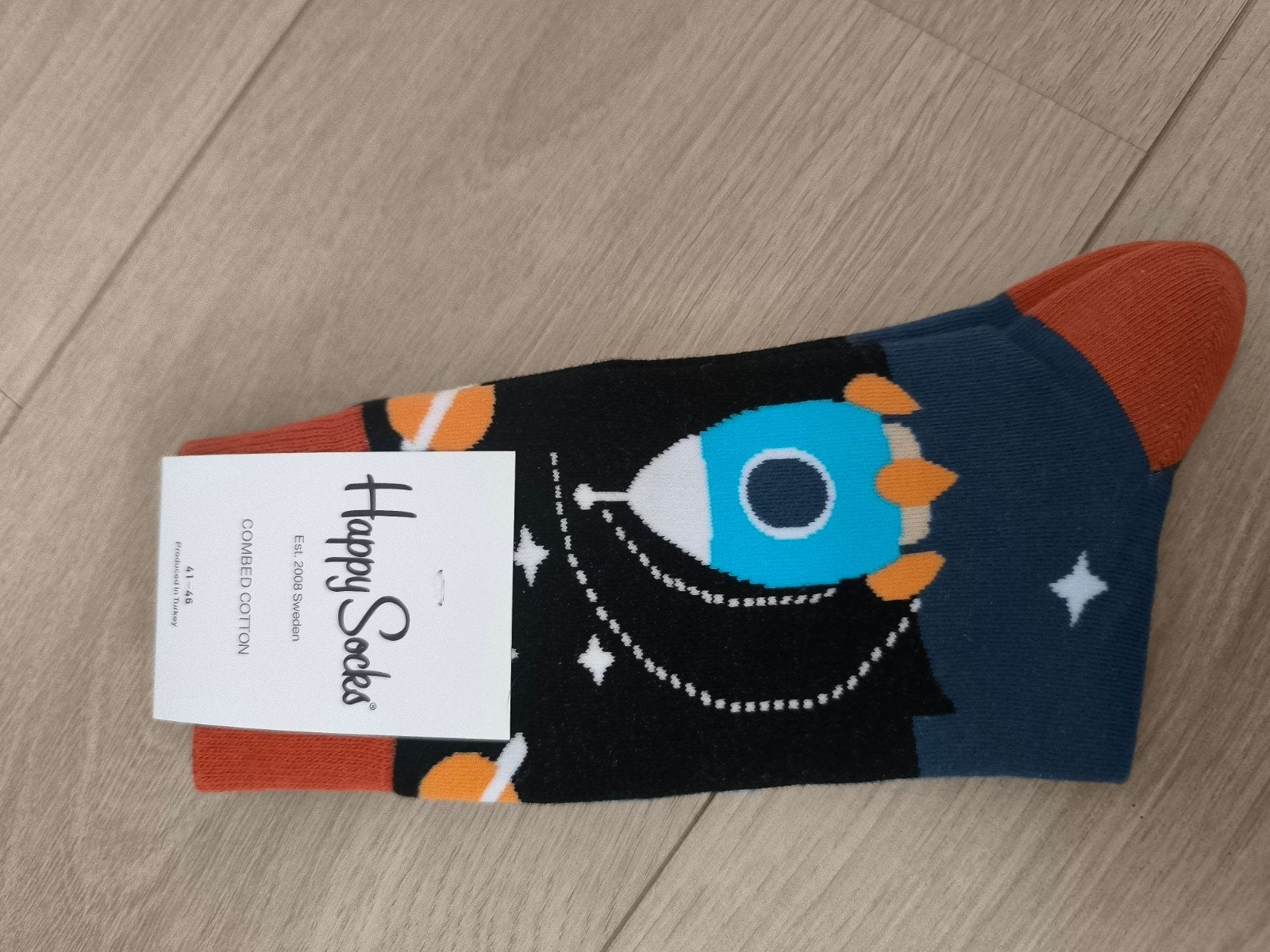 Happy Socks Ruimteschip Sokken - Nieuw, Overige kleuren, Ophalen of Verzenden, Happy Socks, Nieuw