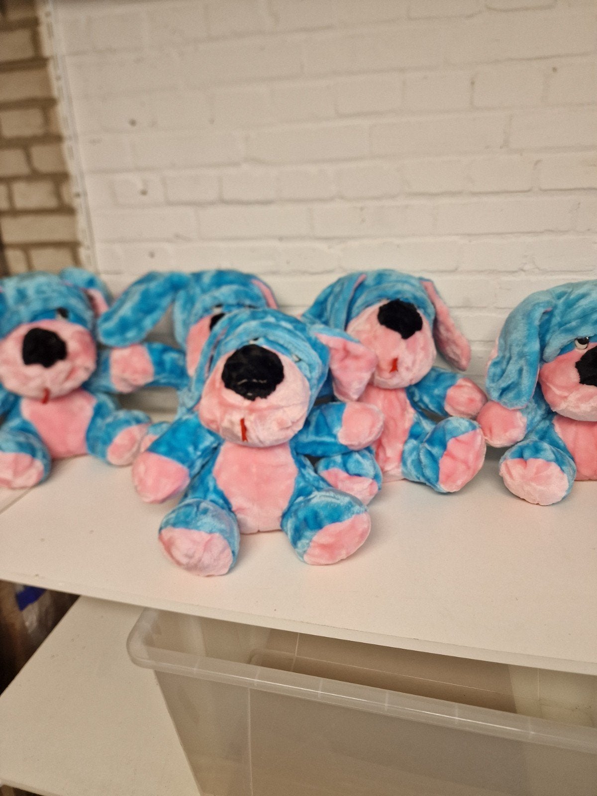 NIEUWE ONGEBRUIKTE pluch figuren, honden, inktvis, poppetjes, Nieuw, Met label, Meerkleurig, Hond
