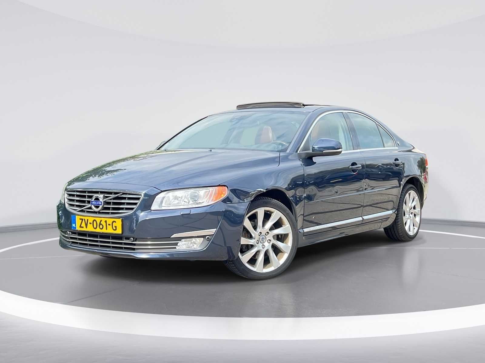 Volvo S80 2.0 T5 Summum | ZV-061-G, Auto's, Euro 6, 4 cilinders, 1969 cc, Blauw