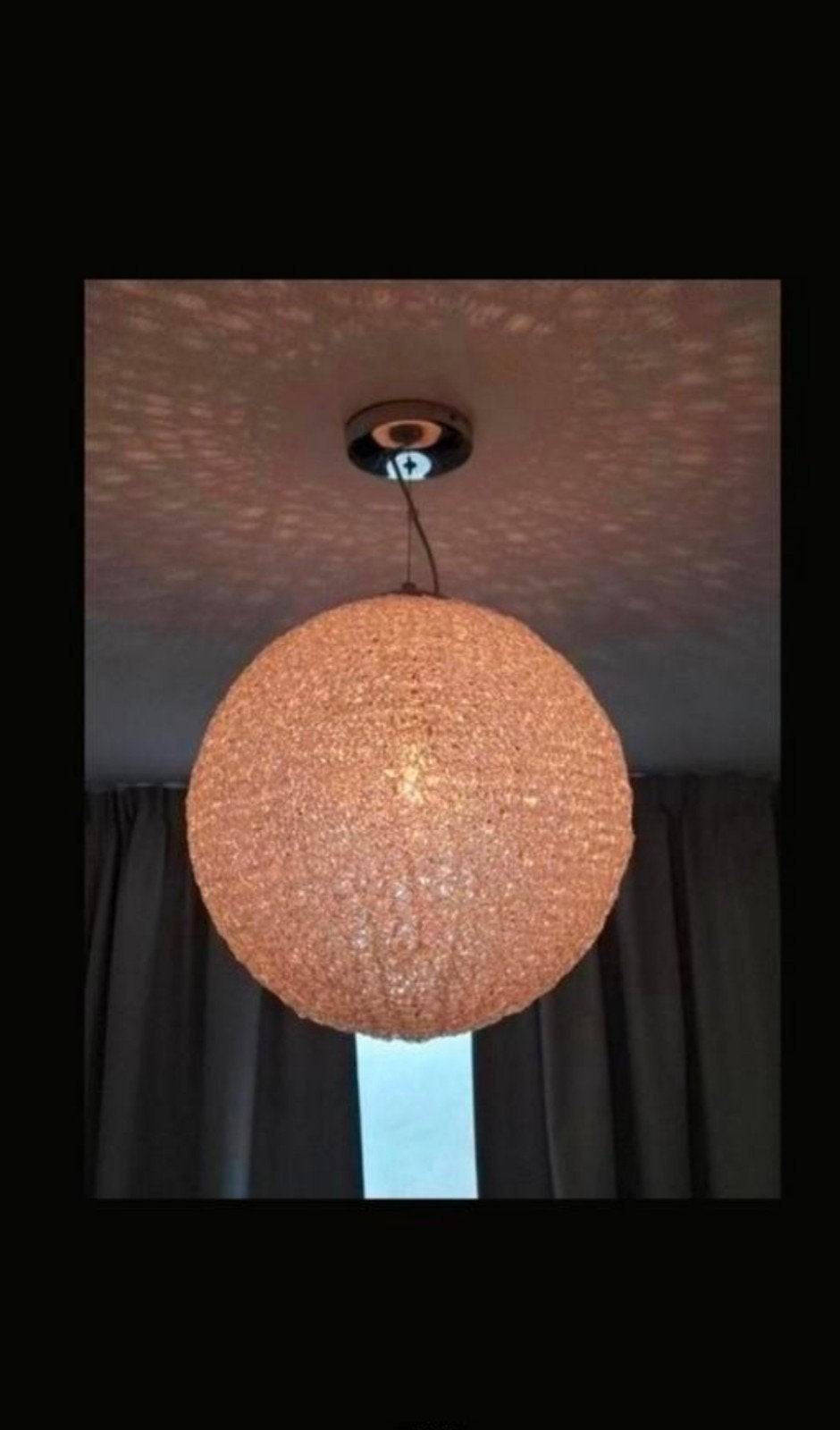 Spaghetti hanglamp, Ophalen of Verzenden, Zo goed als nieuw, Metaal