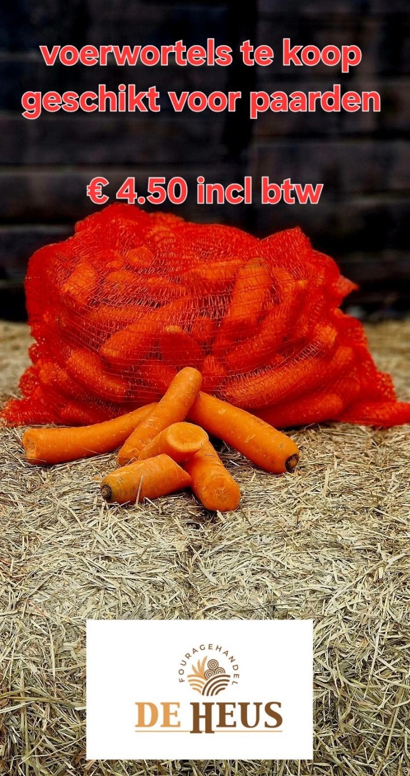 voer wortels te koop, Ophalen, Vee