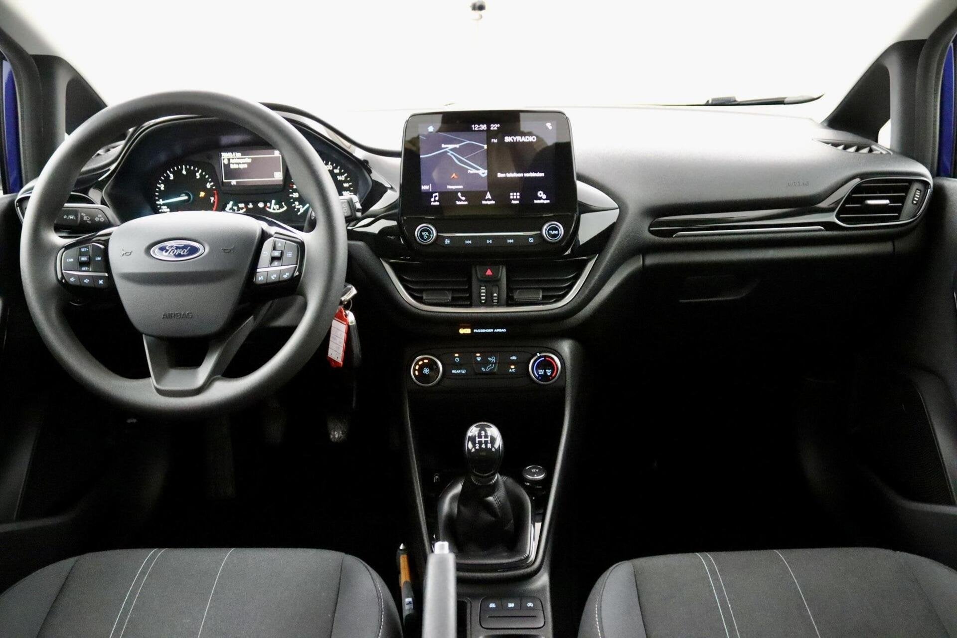 Ford Fiesta 1.1 Trend blauw, Auto's, Ford, Voorwielaandrijving, 86 pk, Blauw, 23 km/l