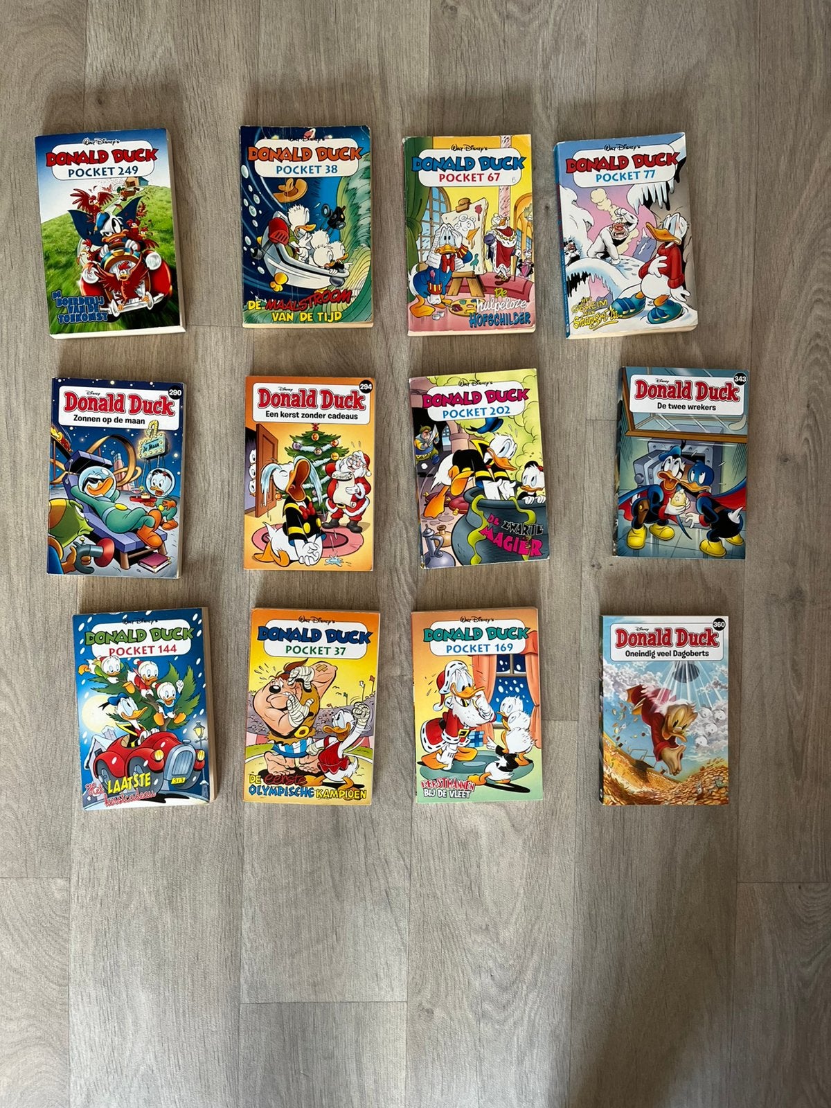 Donald duck pockets 12 stuks (Zie beschrijving voor nummers), Boeken, Meerdere comics, Ophalen of Verzenden, Zo goed als nieuw