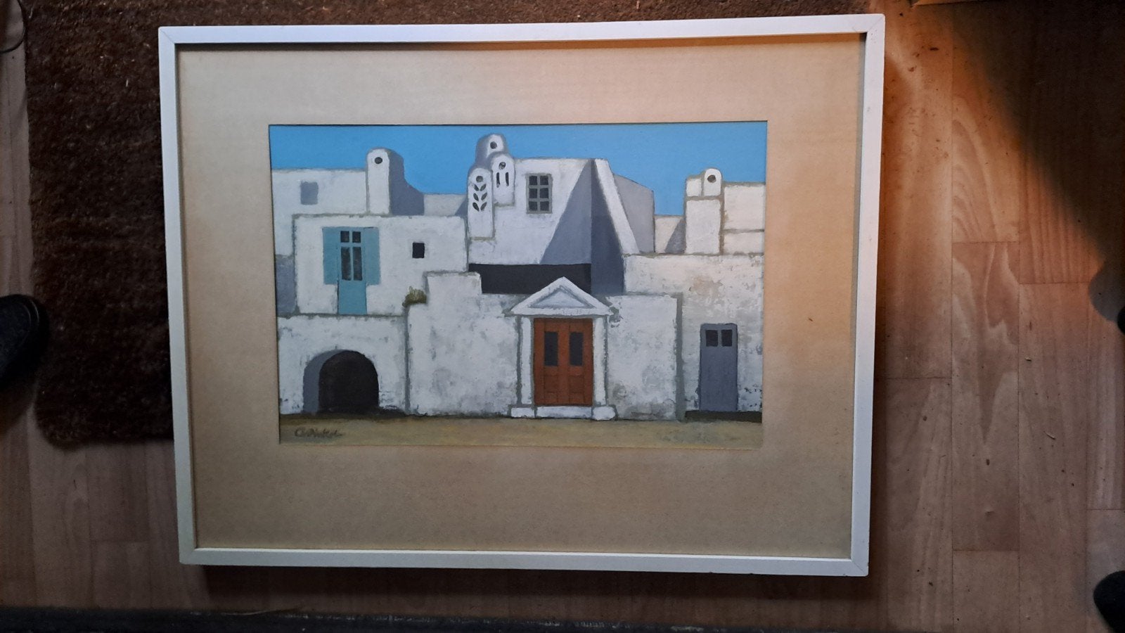 Schilderij Antoon Winkel, Antiek en Kunst, Kunst | Schilderijen | Klassiek, Ophalen of Verzenden