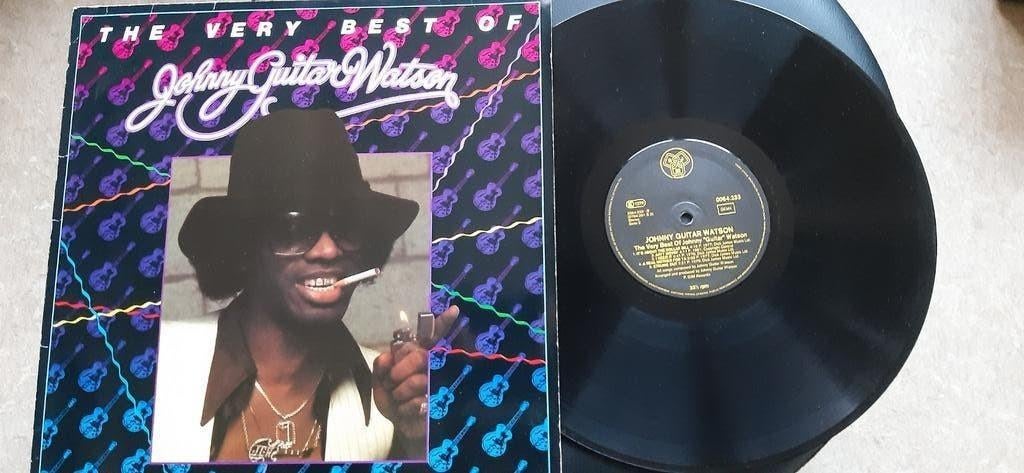 Johnny Guitar Watson/ lp The very best ofJGWatson/ zeer g.st, Ophalen of Verzenden, Zo goed als nieuw, 12 inch, Poprock