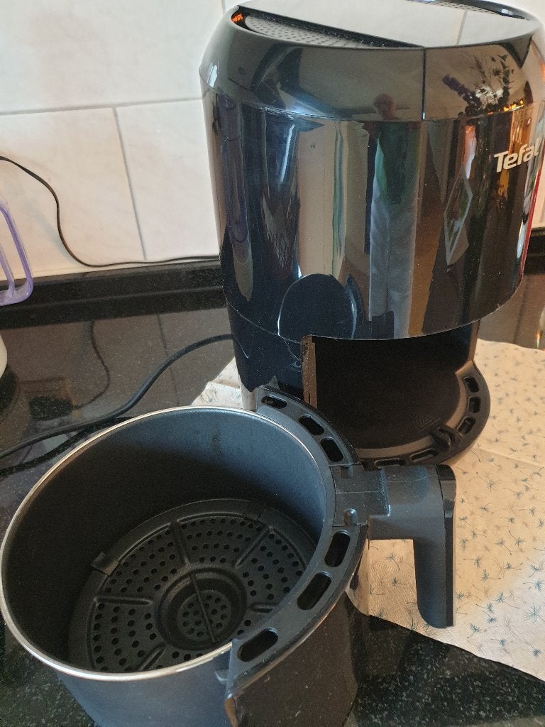 Airfryer, Ophalen, Overige typen, Zo goed als nieuw, Zwart