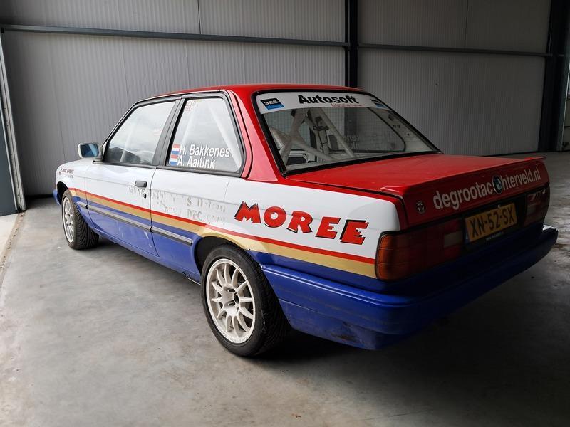 Rally-auto, BMW, 3-serie, 316i, 1989, 1596 cc, Achterwielaandrijving, 4 cilinders, Handgeschakeld