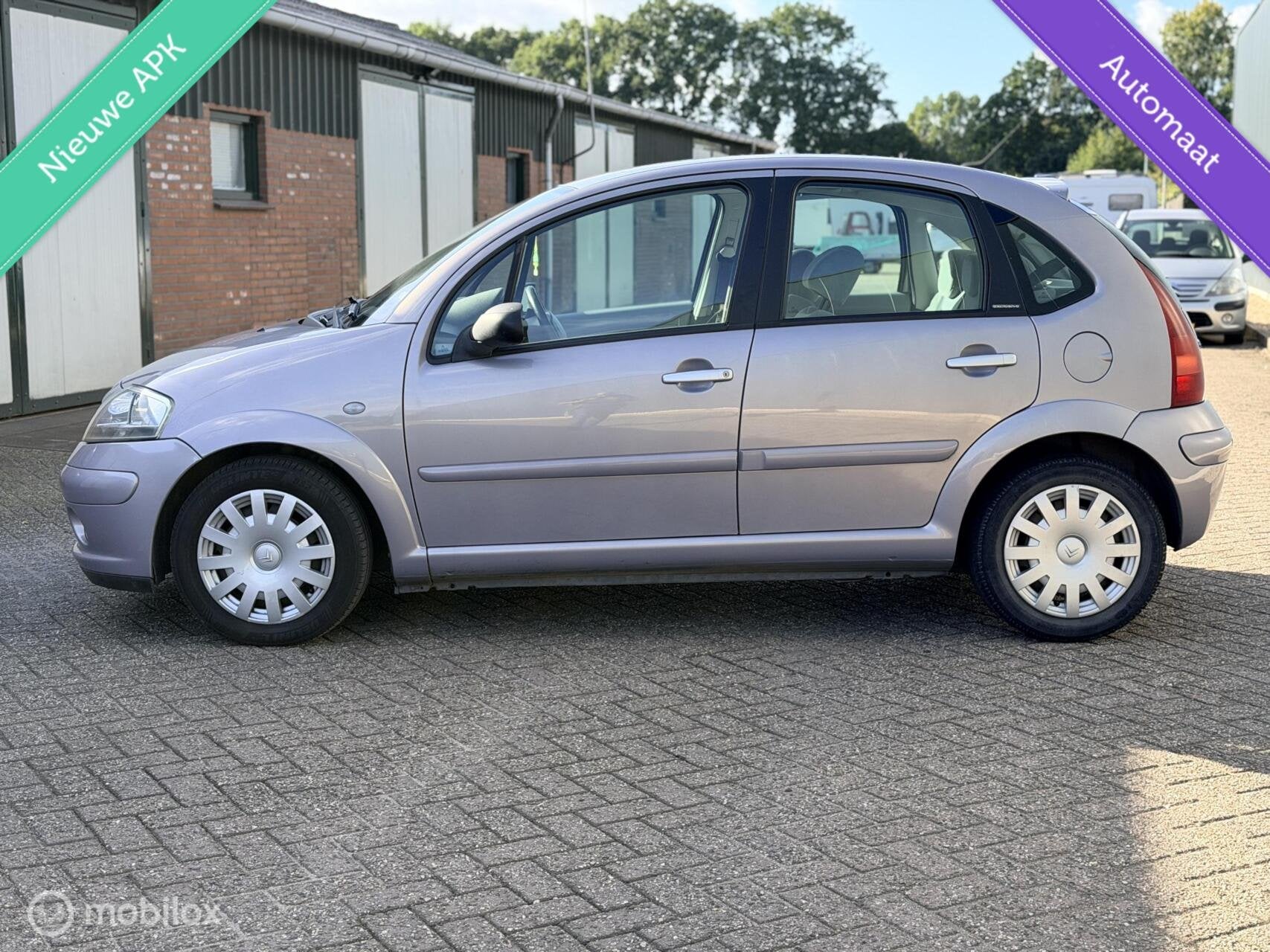 Citroen C3 1.4i Exclusive NAP/LAGEKM/VOLAUTOMAAT, Auto's, Bedrijf, Startonderbreker, Zilver of Grijs, 1176 kg