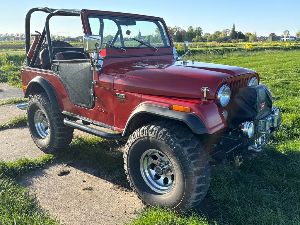 Jeep  CJ 5  V8 1977 wegenbelastingvrij, Auto's, 1694 kg, 8 cilinders, CJ, Overige kleuren