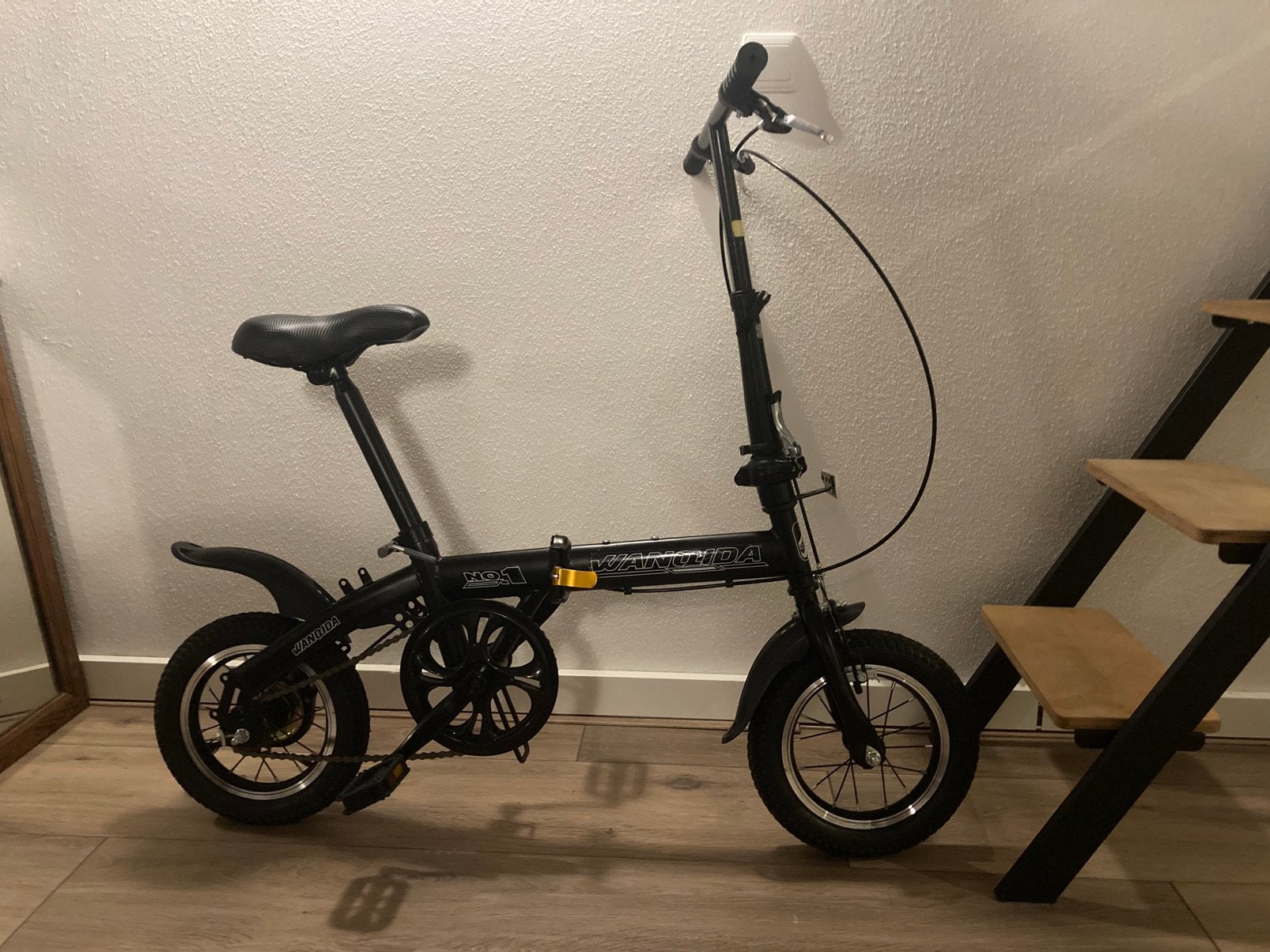 Wanquida Folding Bike 110–160 cm – Teenagers & Adults, Ophalen, Zo goed als nieuw, Minder dan 14 inch