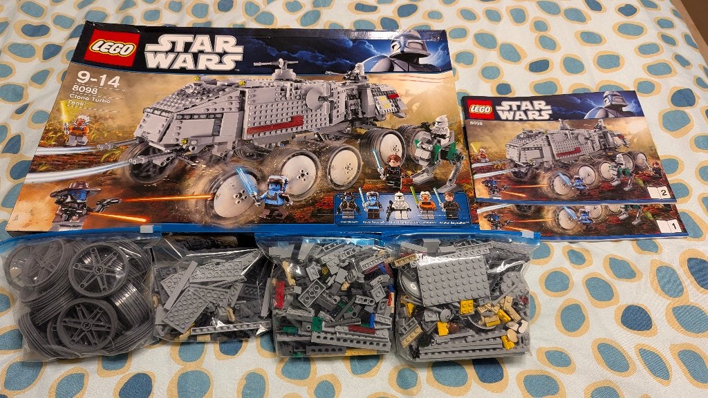 lego star wars 8098, Star Wars, Lego, Ophalen of Verzenden, Zo goed als nieuw