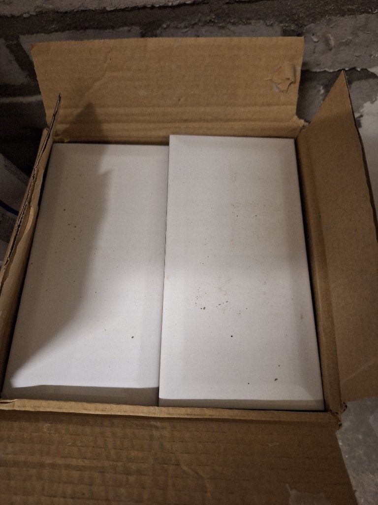 Metro tegels, wit, Ophalen, Nieuw, Minder dan 20 cm, Minder dan 20 cm